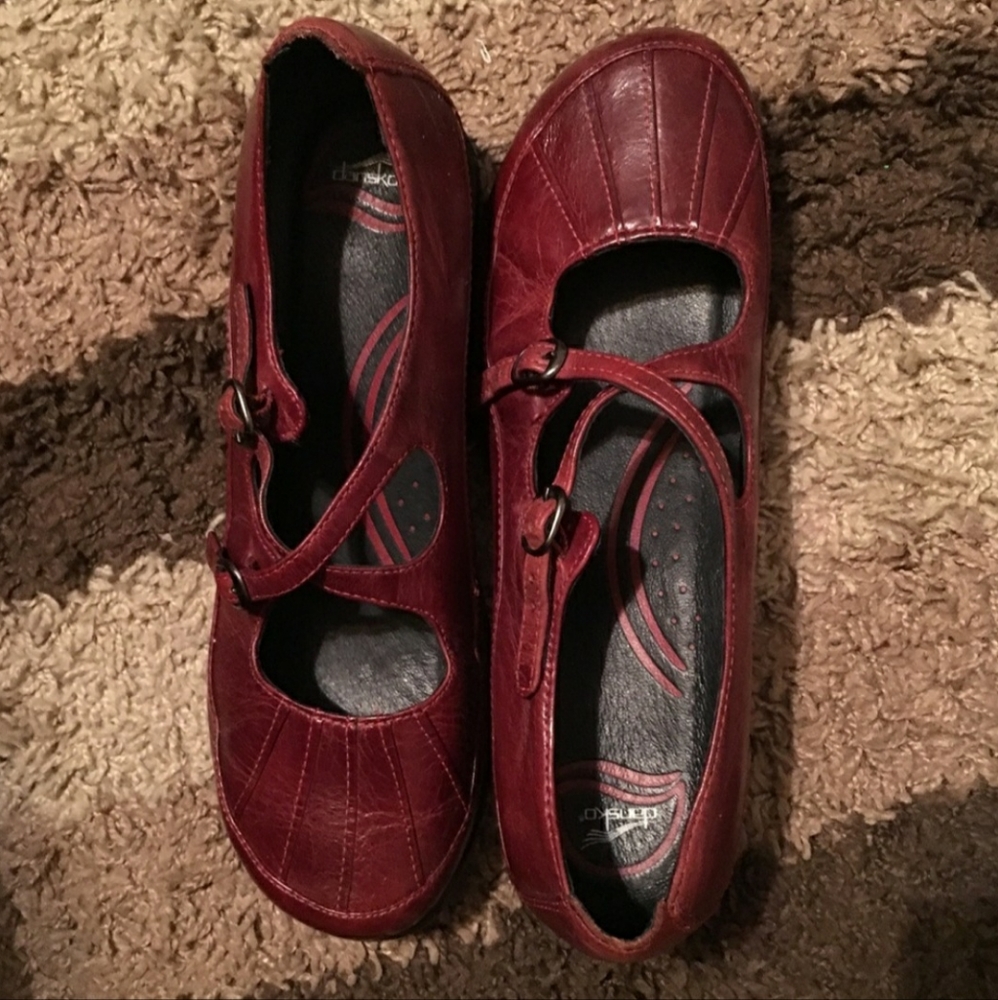 Dansko Portia Mary Jane loafer flats, sz 41 (10.5)